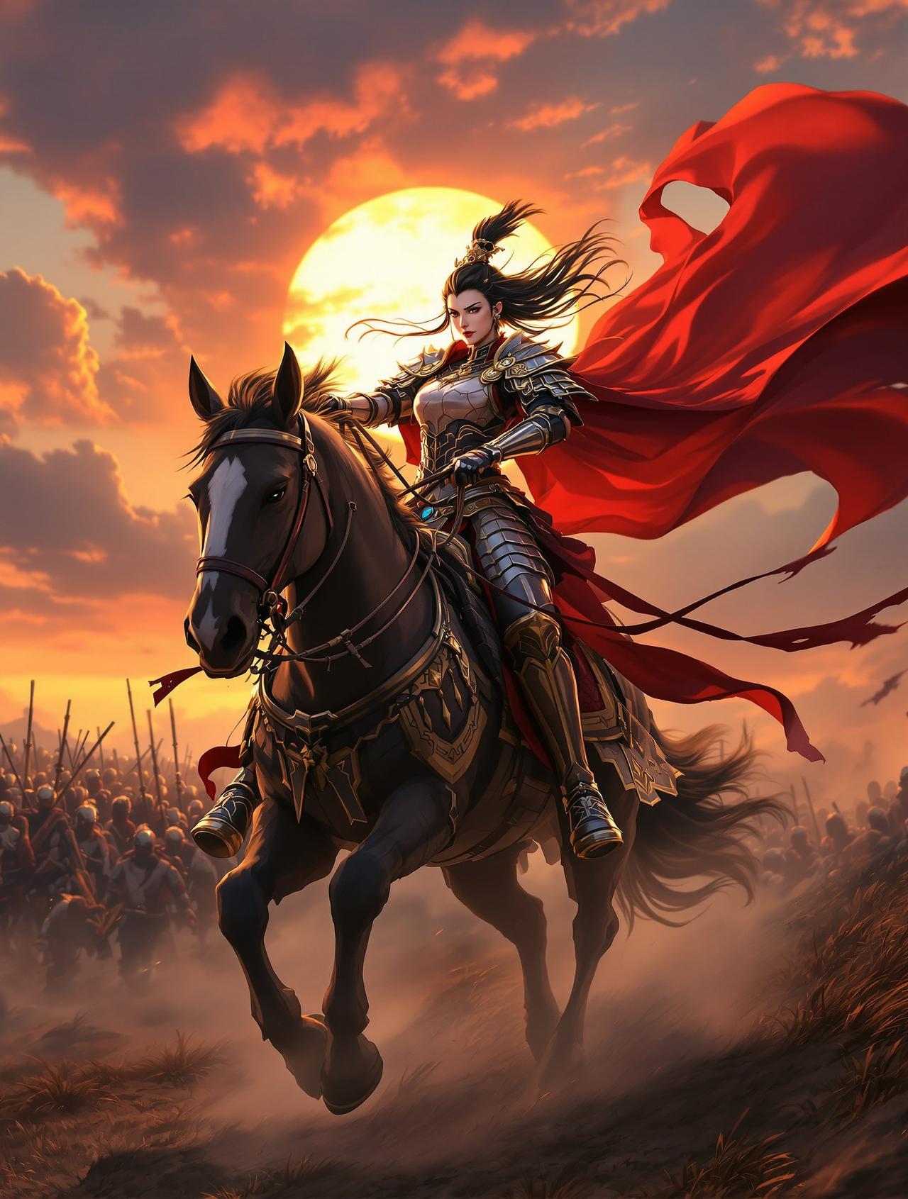 漫剧免费《巾帼令》女将传奇 · 替父从军,她是最耀眼的将星 巾帼令 - 女将传奇 · 替父从军,她是最耀眼的将星